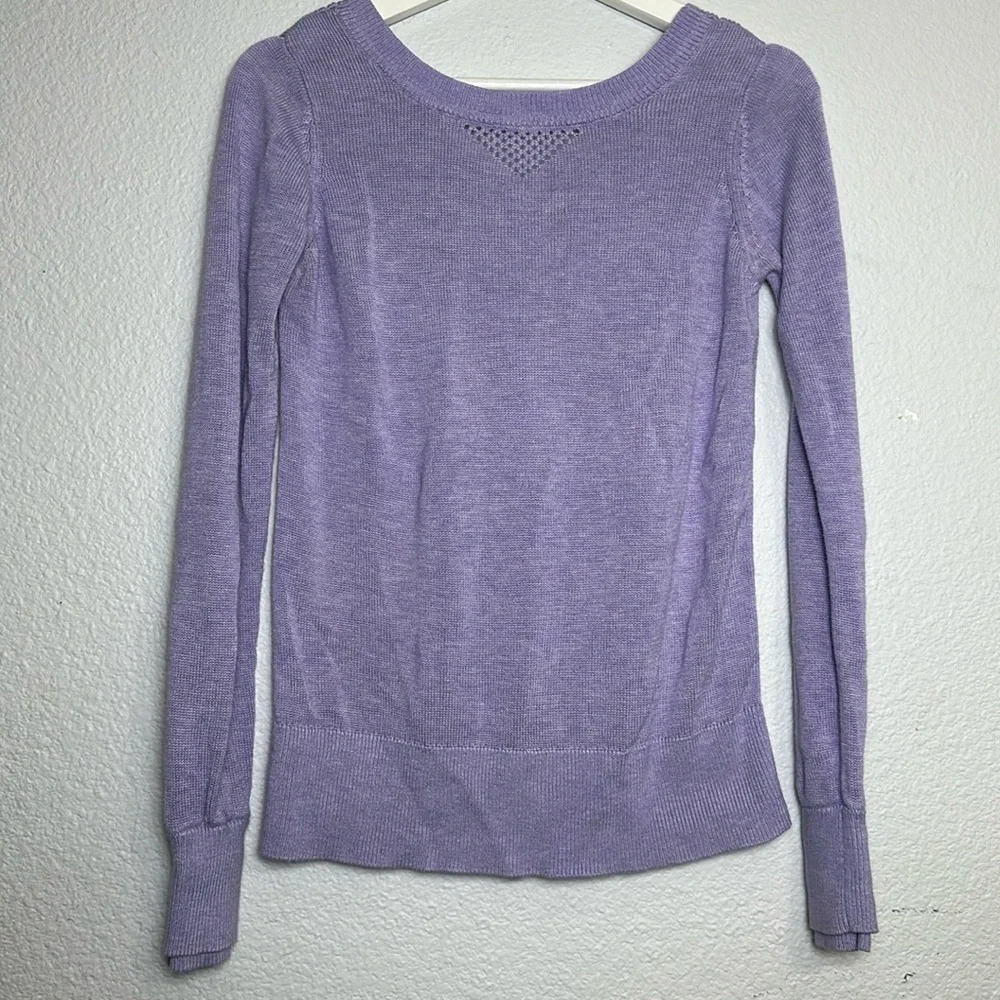 Lululemon Sunset Savasana Pullover Knit Sweater in Lilac Womens READ - Picture 1 of 9